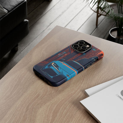 Toyota Supra MK-V Street Life-Dual Layer Ultra Tough Phone Case iPhone 14 Pro Max Matte Printify by The Night Shift Automotive Apparel