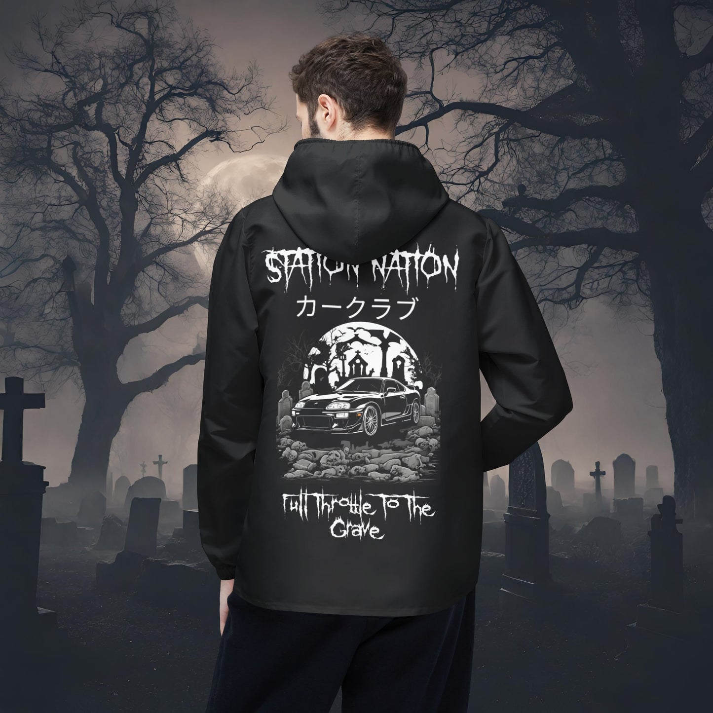 🎃 HALLOWEEN LIMITED EDITION Toyota Supra-Windbreaker Jacket