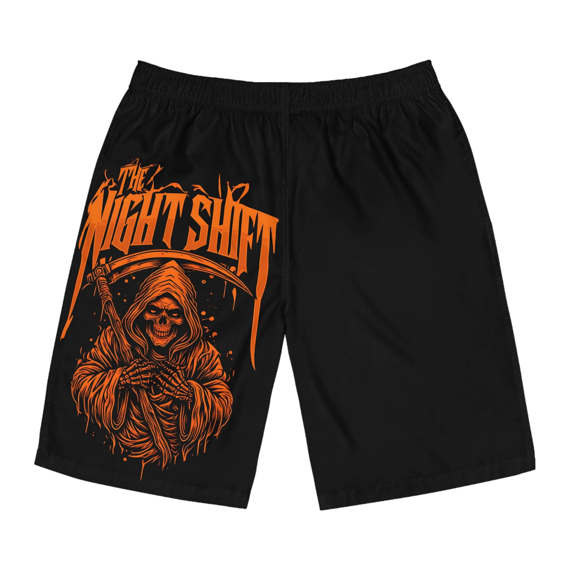 The Night Shift - Men's Relaxed Fit Board Shorts Printify by The Night Shift Automotive Apparel