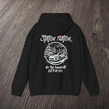 🎁 Christmas Limited Edition Station Nation-Ultra Soft, Premium Hoodie Printify by The Night Shift Automotive Apparel