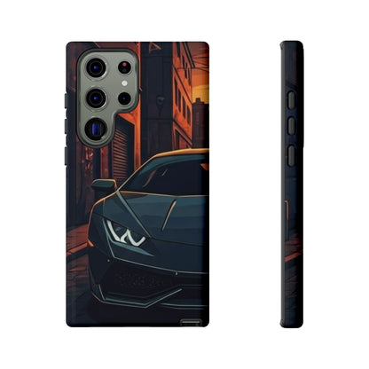 Lamborghini Huracan Street Life-Dual Layer Ultra Tough Phone Case Printify by The Night Shift Automotive Apparel