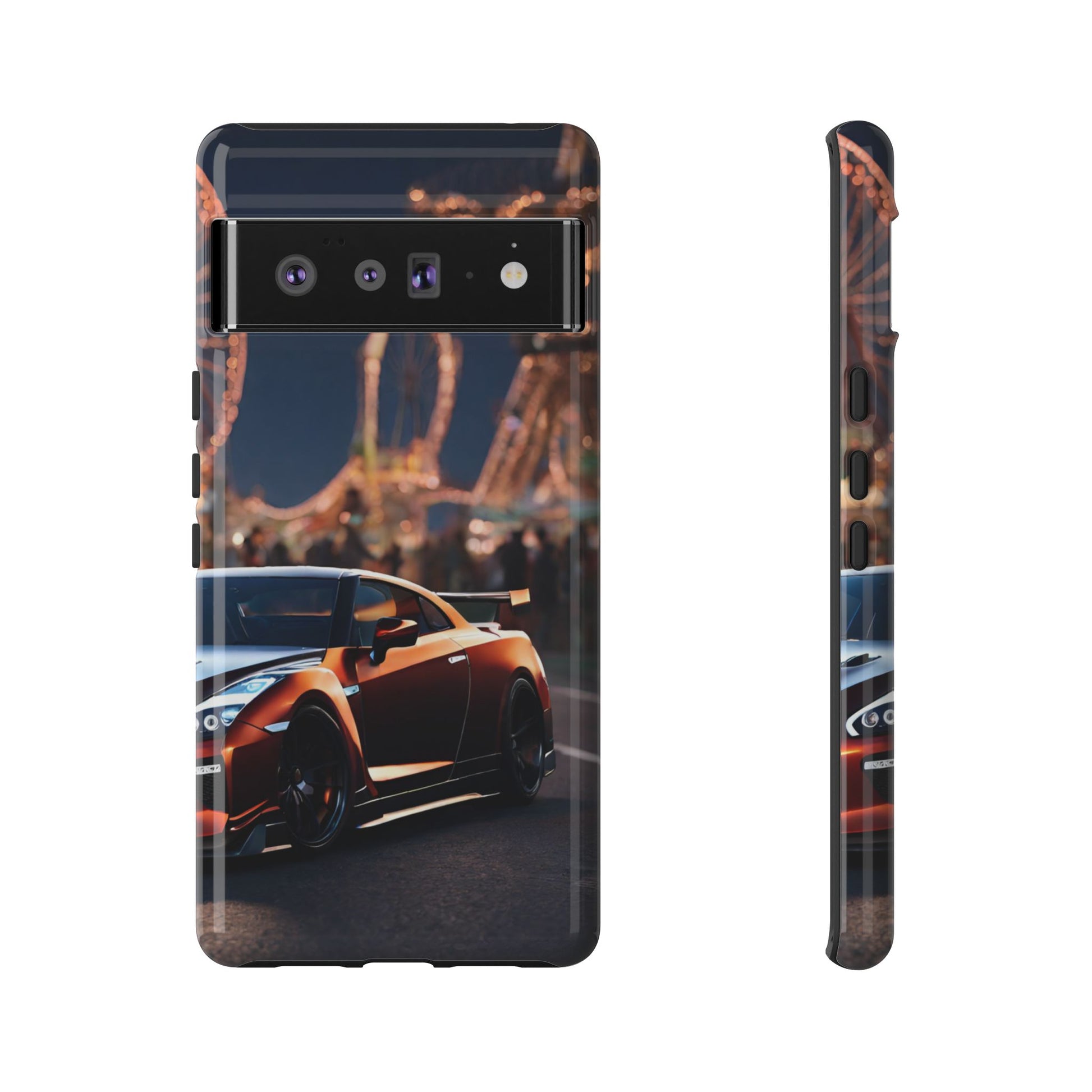 Nissan GTR R35-Dual Layer Ultra Tough Phone Case Printify by The Night Shift Automotive Apparel