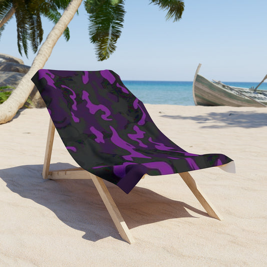 Premium Beach & Shower Towel 30" × 60" Printify by The Night Shift Automotive Apparel