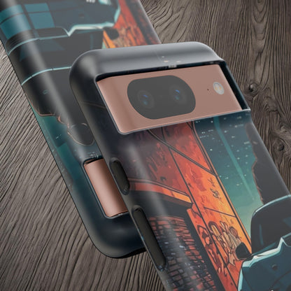 Ford Mustang Shelby GT350 Street Life-Dual Layer Ultra Tough Phone Case Printify by The Night Shift Automotive Apparel