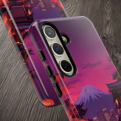 Traditional Japanese Village Countryside-Dual Layer Ultra Tough Phone Case Printify by The Night Shift Automotive Apparel