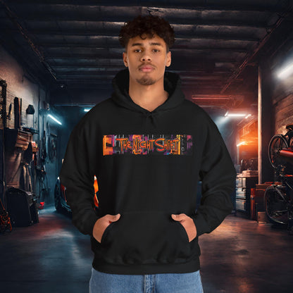 The Night Shift-Ultra Soft, Premium Hoodie Black Printify by The Night Shift Automotive Apparel
