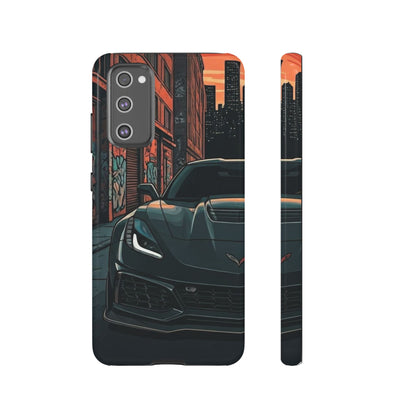 Chevy Corvette C7 Street Life-Dual Layer Ultra Tough Phone Case Printify by The Night Shift Automotive Apparel