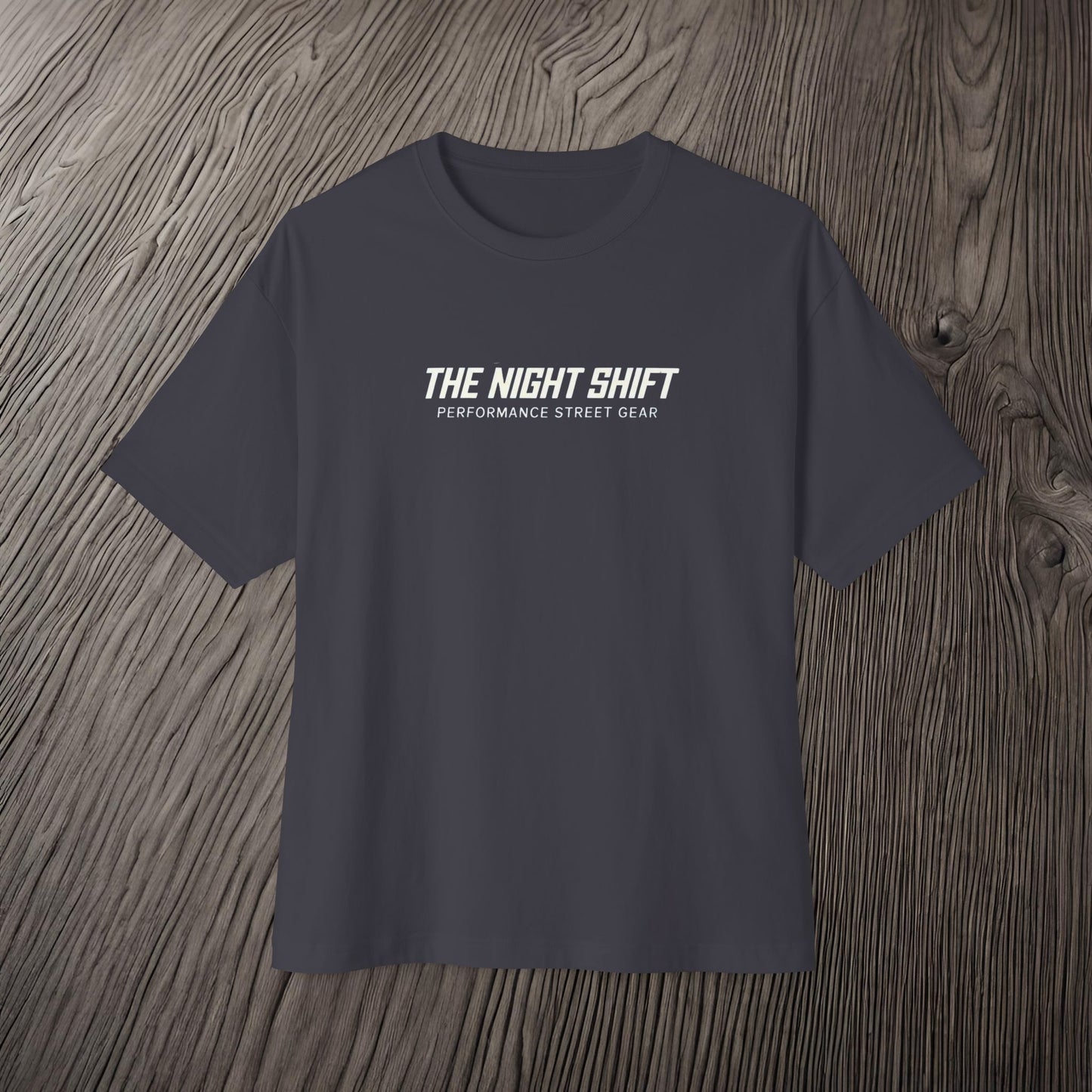 The Night Shift Essentials-Ultra Soft, Premium Unisex Oversized Boxy Tee Printify by The Night Shift Automotive Apparel