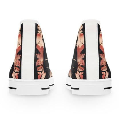 The Night Shift-Women's Canvas High Tops
