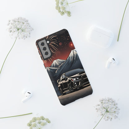Subaru WRX/STI Fireworks-Dual Layer Ultra Tough Phone Case Printify by The Night Shift Automotive Apparel