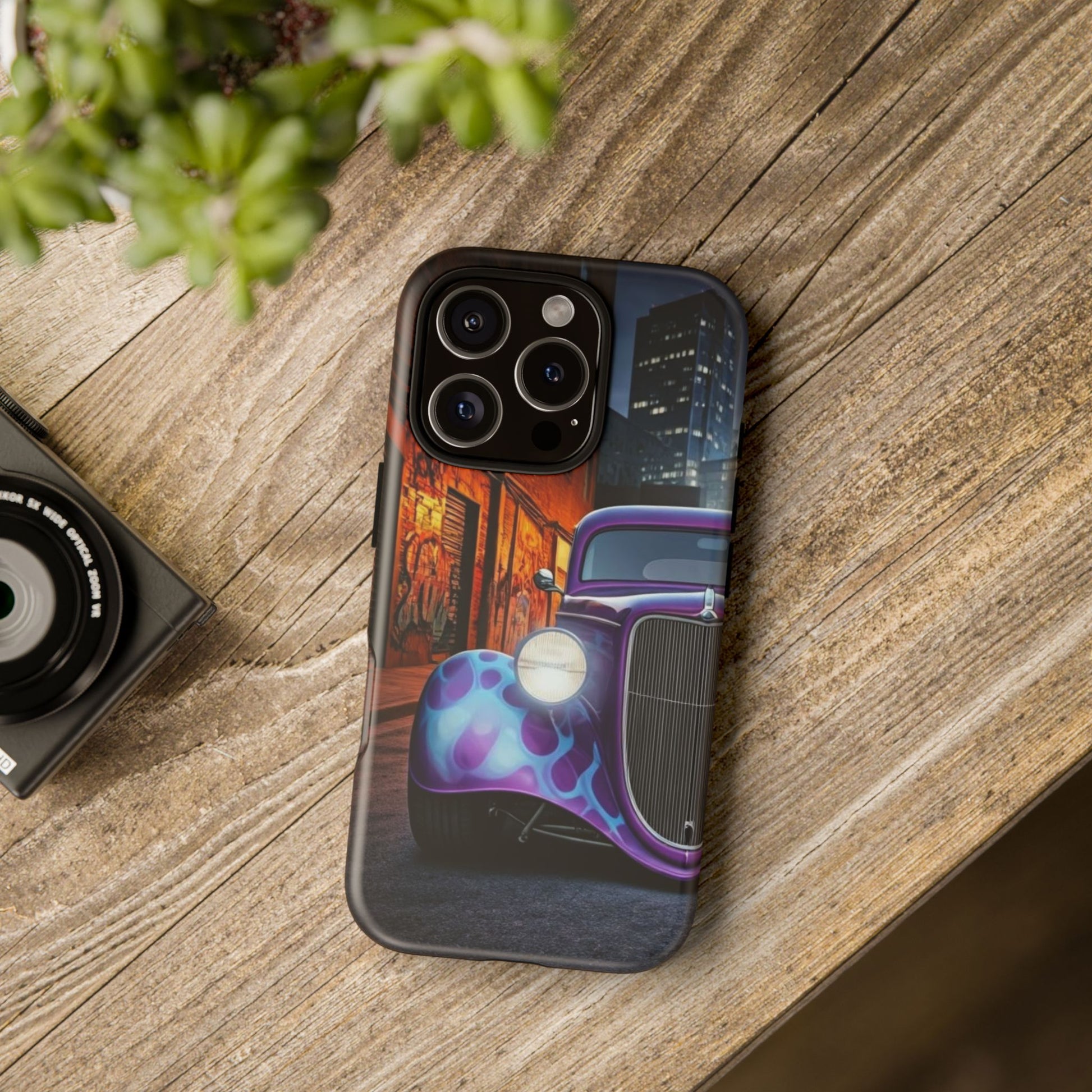 1934 Ford Street Life-Dual Layer Ultra Tough Phone Case iPhone 16 Pro Matte Printify by The Night Shift Automotive Apparel