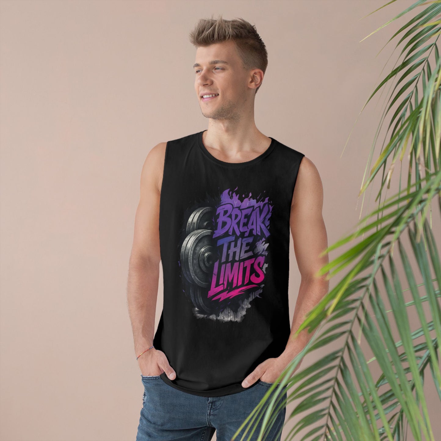 Break The Limits - Premium Unisex Barnard Tank Top Printify by The Night Shift Automotive Apparel