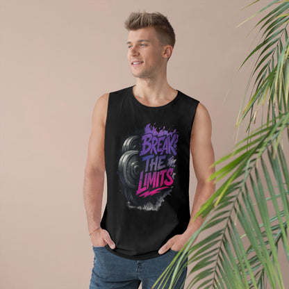 Break The Limits - Premium Unisex Barnard Tank Top Printify by The Night Shift Automotive Apparel