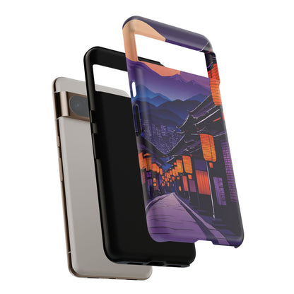 Traditional Japanese Village Countryside-Dual Layer Ultra Tough Phone Case Printify by The Night Shift Automotive Apparel