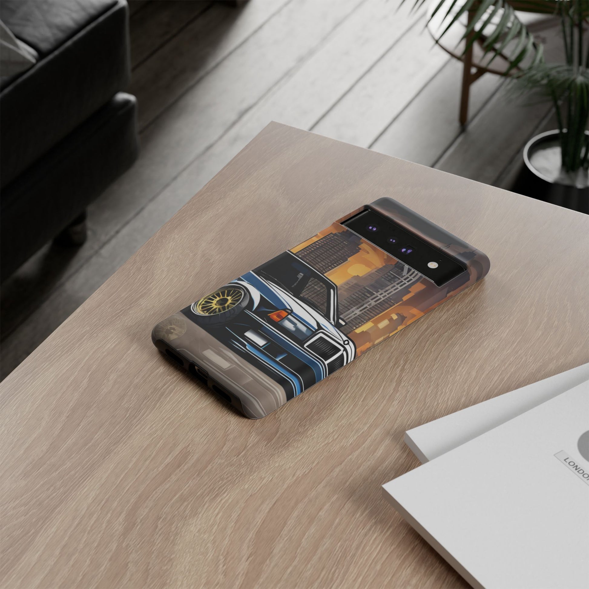 Mercedes Benz 190e Evo-Dual Layer Ultra Tough Phone Case Google Pixel 6 Pro Matte Printify by The Night Shift Automotive Apparel