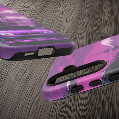 Nissan Skyline R34 Mt Fuji-Dual Layer Ultra Tough Phone Case Printify by The Night Shift Automotive Apparel