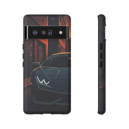 Lamborghini Huracan Street Life-Dual Layer Ultra Tough Phone Case Printify by The Night Shift Automotive Apparel