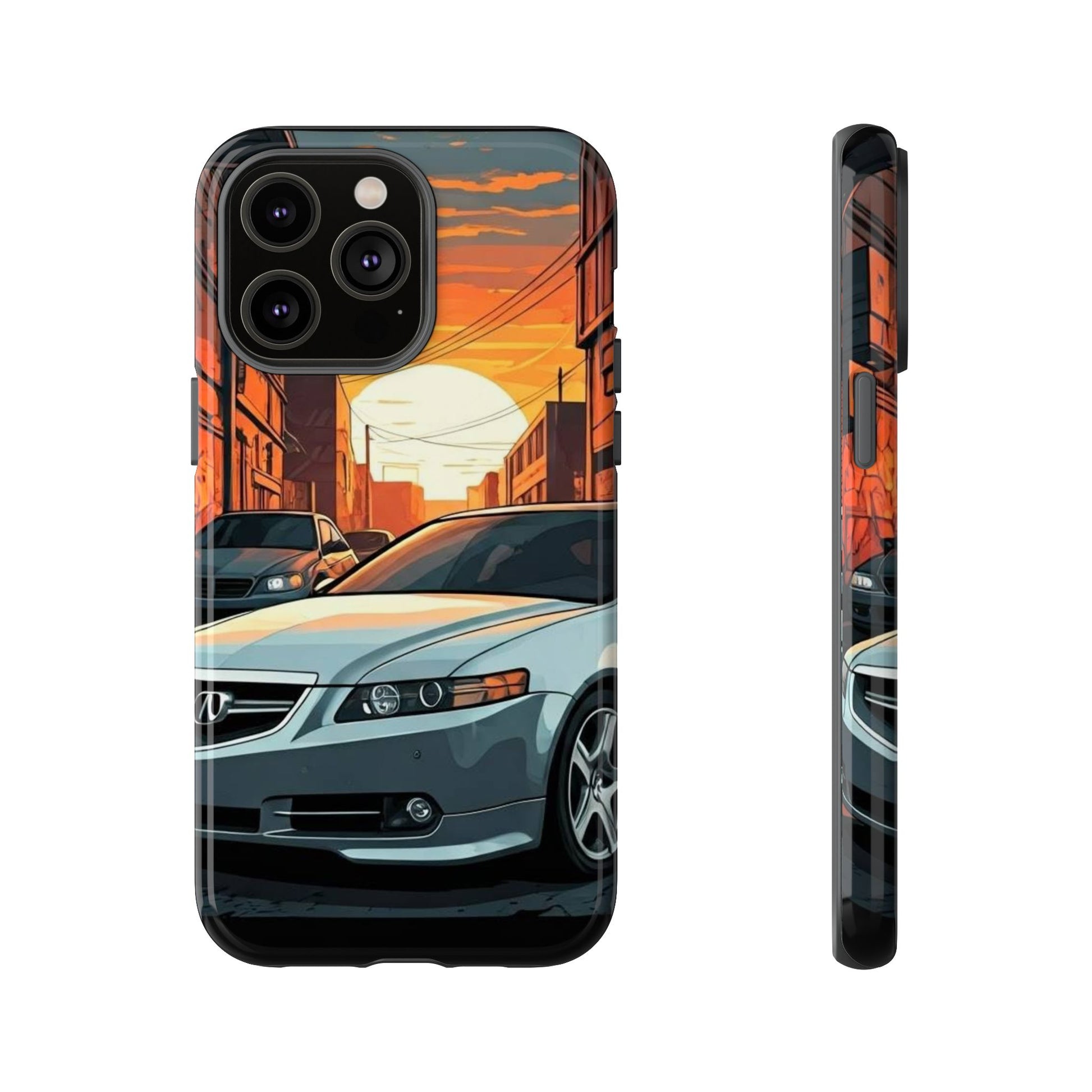 Acura TL Street Life-Dual Layer Ultra Tough Phone Case Printify by The Night Shift Automotive Apparel