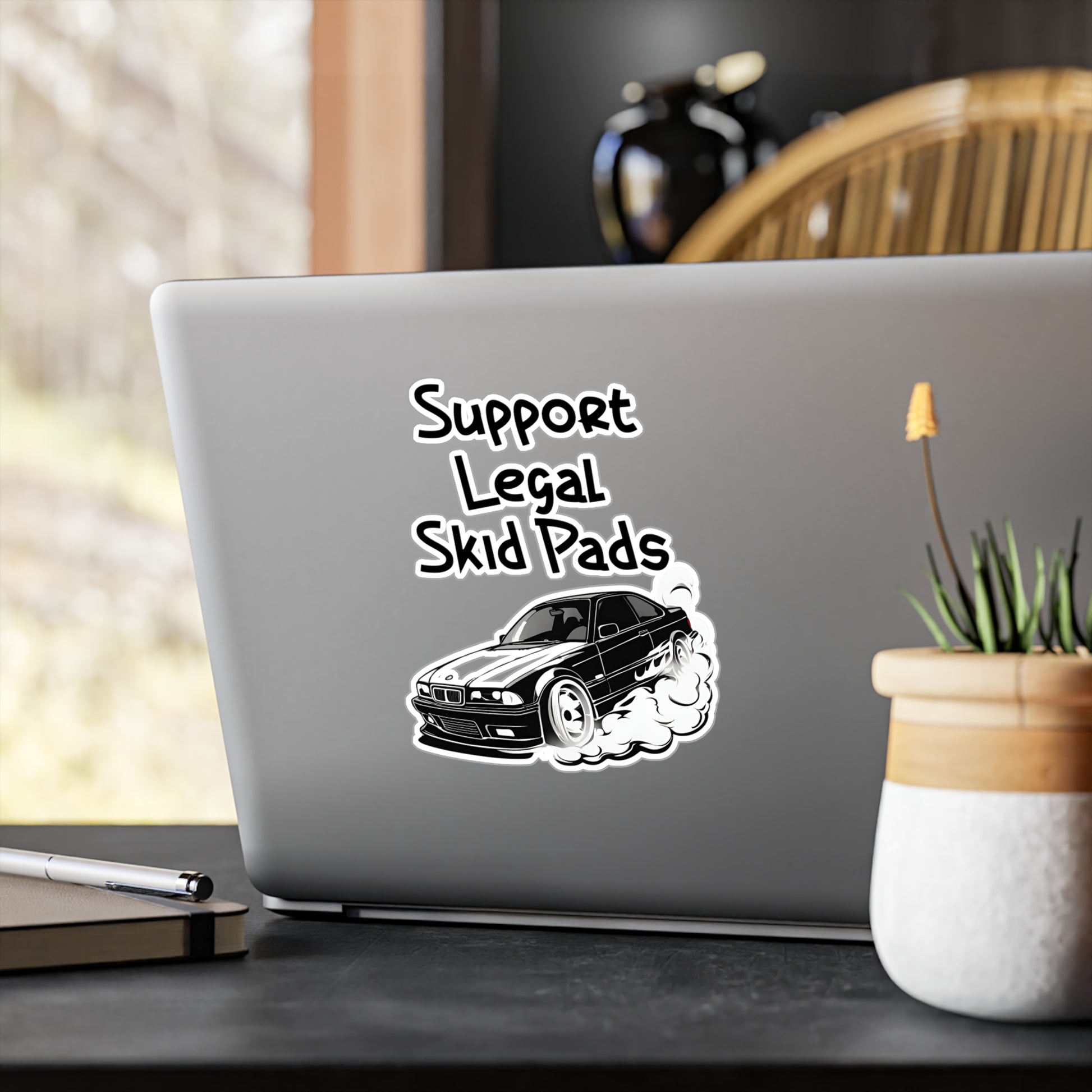 Kiss-Cut Vinyl Decals Printify by The Night Shift Automotive Apparel