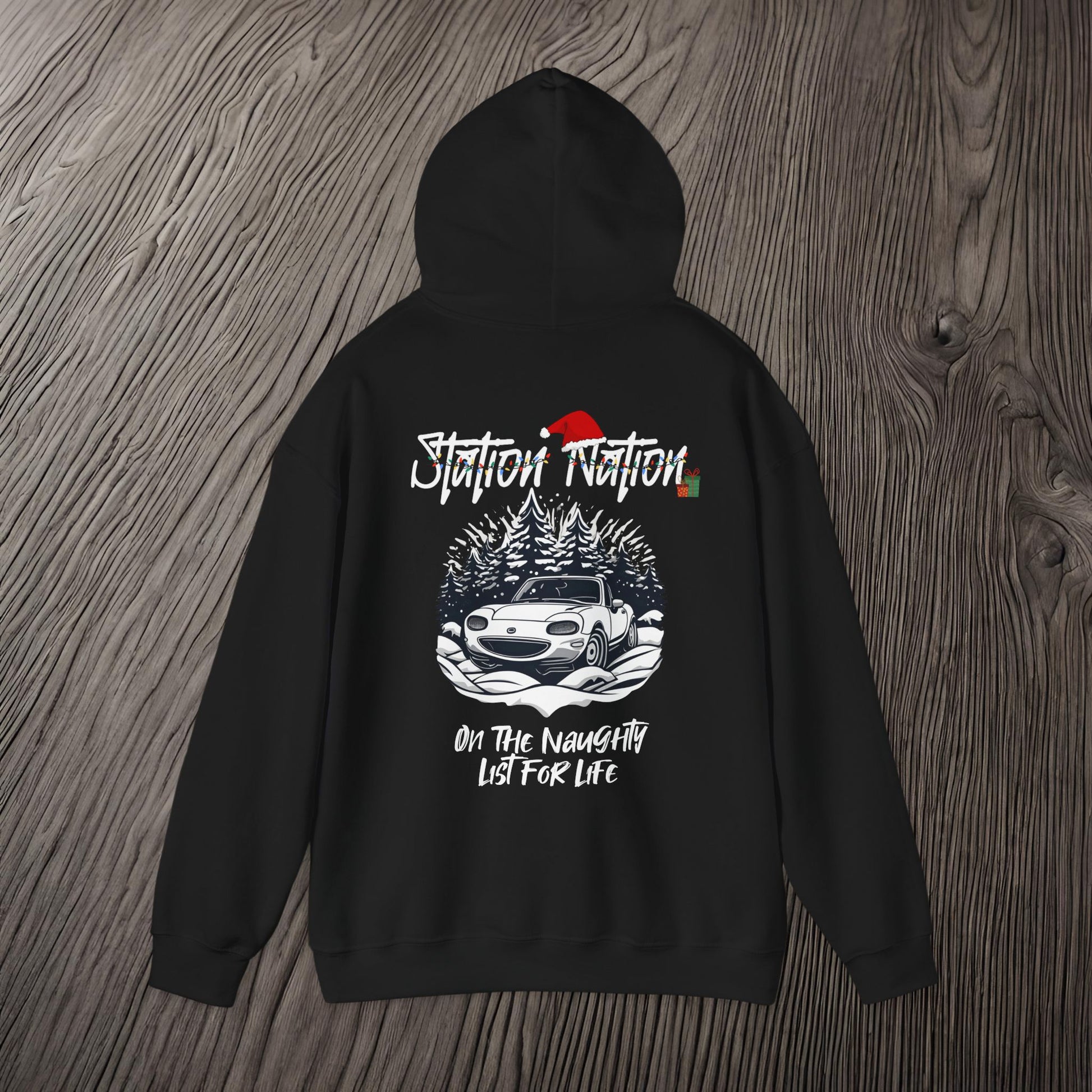 🎁 Christmas Limited Edition Station Nation-Ultra Soft, Premium Hoodie Printify by The Night Shift Automotive Apparel
