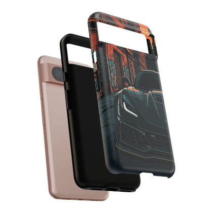 Chevy Corvette C7 Street Life-Dual Layer Ultra Tough Phone Case Printify by The Night Shift Automotive Apparel