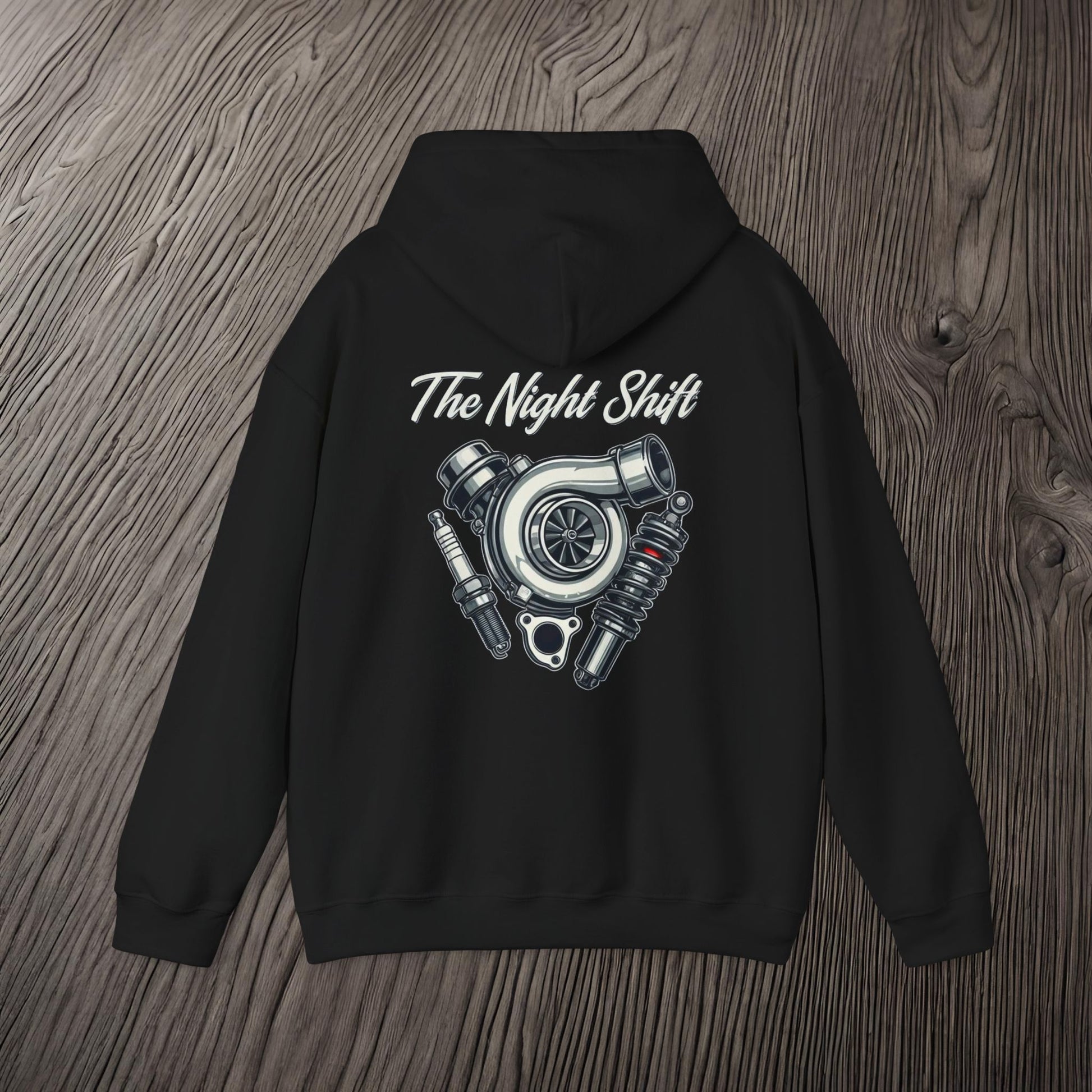 The Night Shift Essentials-Ultra Soft, Premium Hoodie Printify by The Night Shift Automotive Apparel