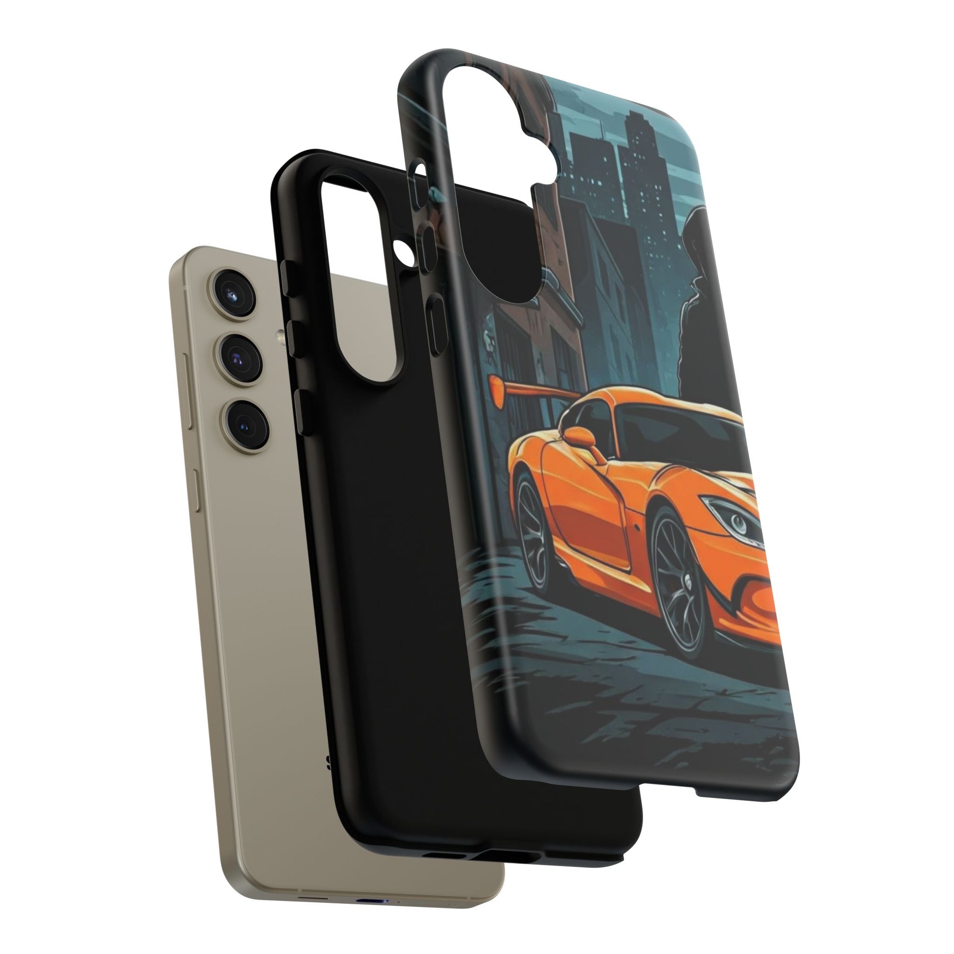 Dodge Viper SRT-10 Street Life-Dual Layer Ultra Tough Phone Case Printify by The Night Shift Automotive Apparel