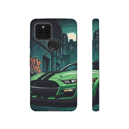 Ford Mustang Shelby GT500 Street Life-Dual Layer Ultra Tough Phone Case Printify by The Night Shift Automotive Apparel