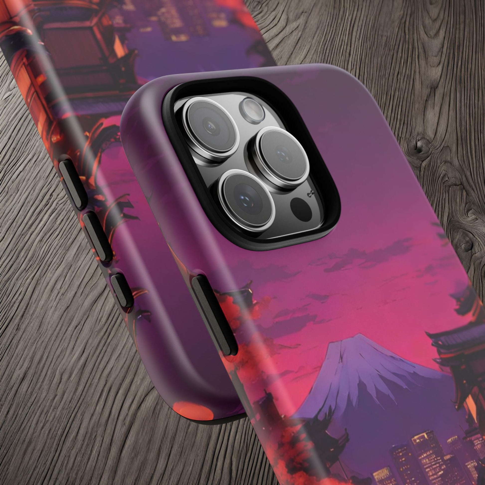 Traditional Japanese Village Countryside-Dual Layer Ultra Tough Phone Case Printify by The Night Shift Automotive Apparel