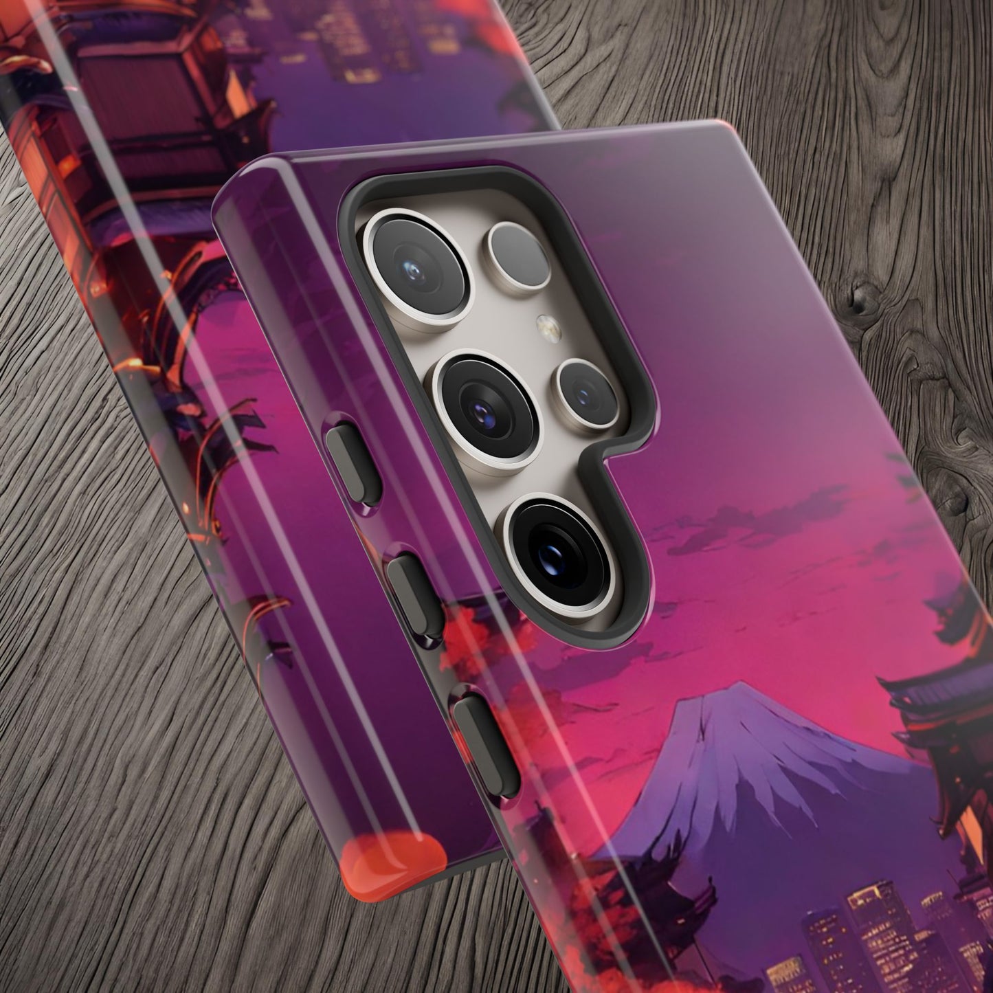 Traditional Japanese Village Countryside-Dual Layer Ultra Tough Phone Case Printify by The Night Shift Automotive Apparel