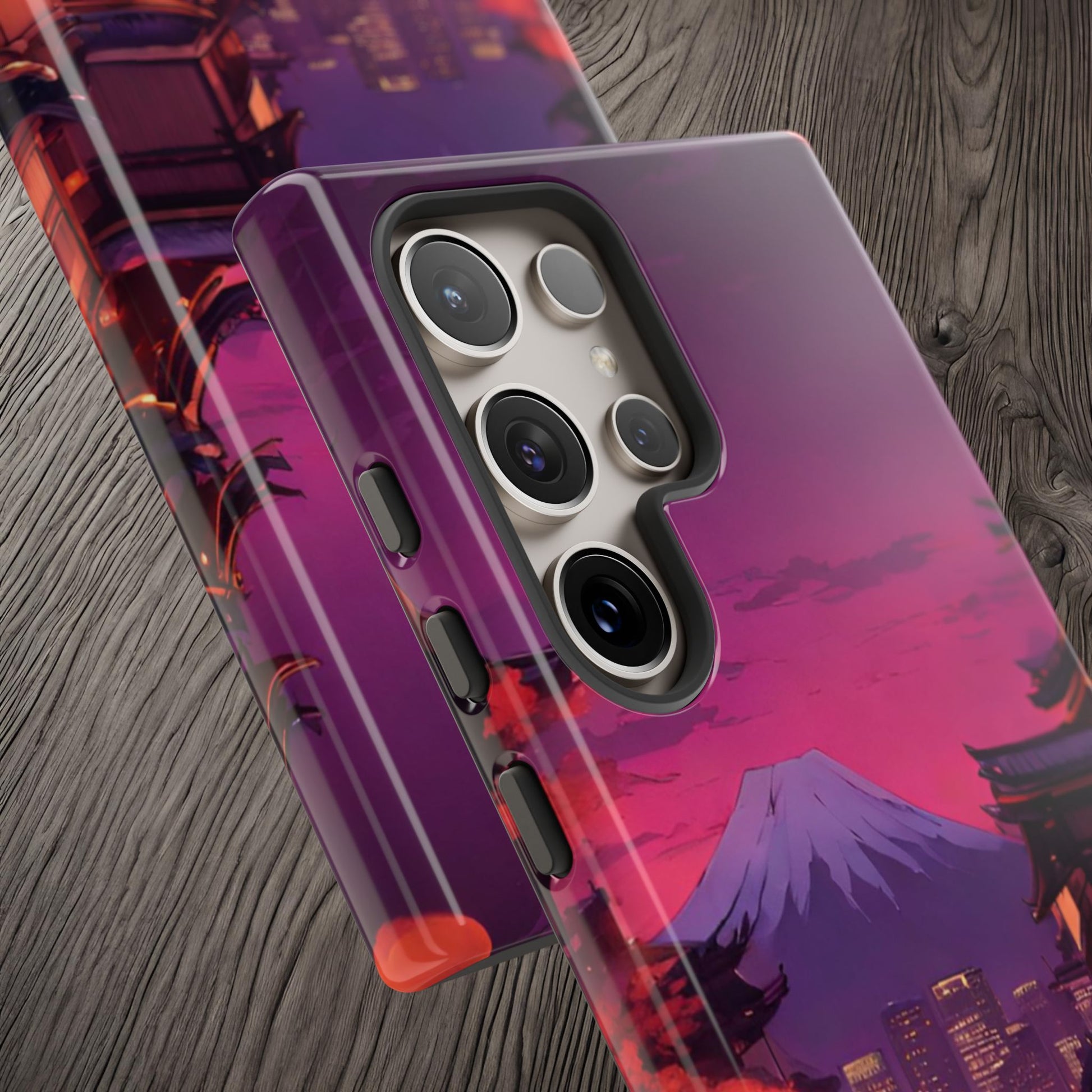 Traditional Japanese Village Countryside-Dual Layer Ultra Tough Phone Case Printify by The Night Shift Automotive Apparel