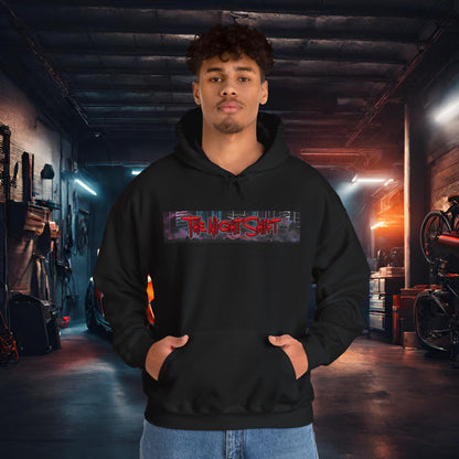 The Night Shift-Ultra Soft, Premium Hoodie Black Printify by The Night Shift Automotive Apparel