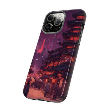 Traditional Japanese Village Countryside-Dual Layer Ultra Tough Phone Case Printify by The Night Shift Automotive Apparel