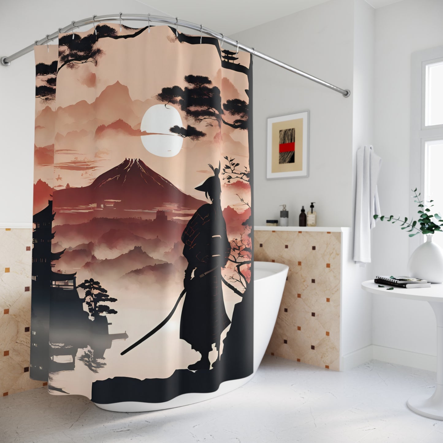 Shower Curtains Printify by The Night Shift Automotive Apparel