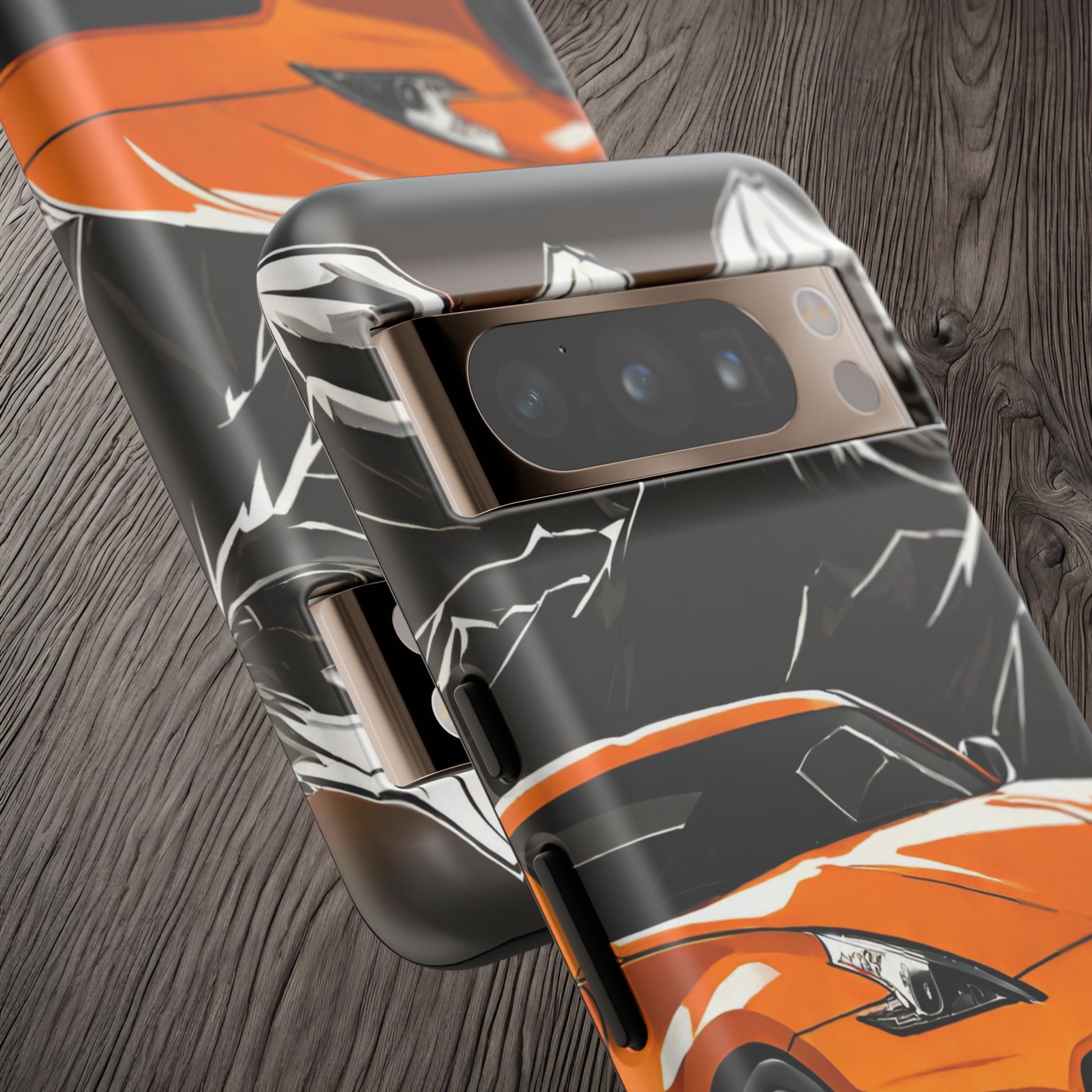 Nissan 370Z Mt Fuji-Dual Layer Ultra Tough Phone Case Printify by The Night Shift Automotive Apparel