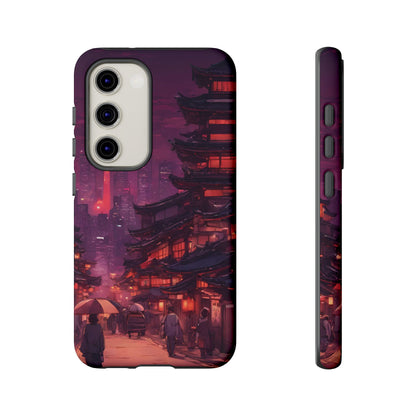 Traditional Japanese Village Countryside-Dual Layer Ultra Tough Phone Case Printify by The Night Shift Automotive Apparel