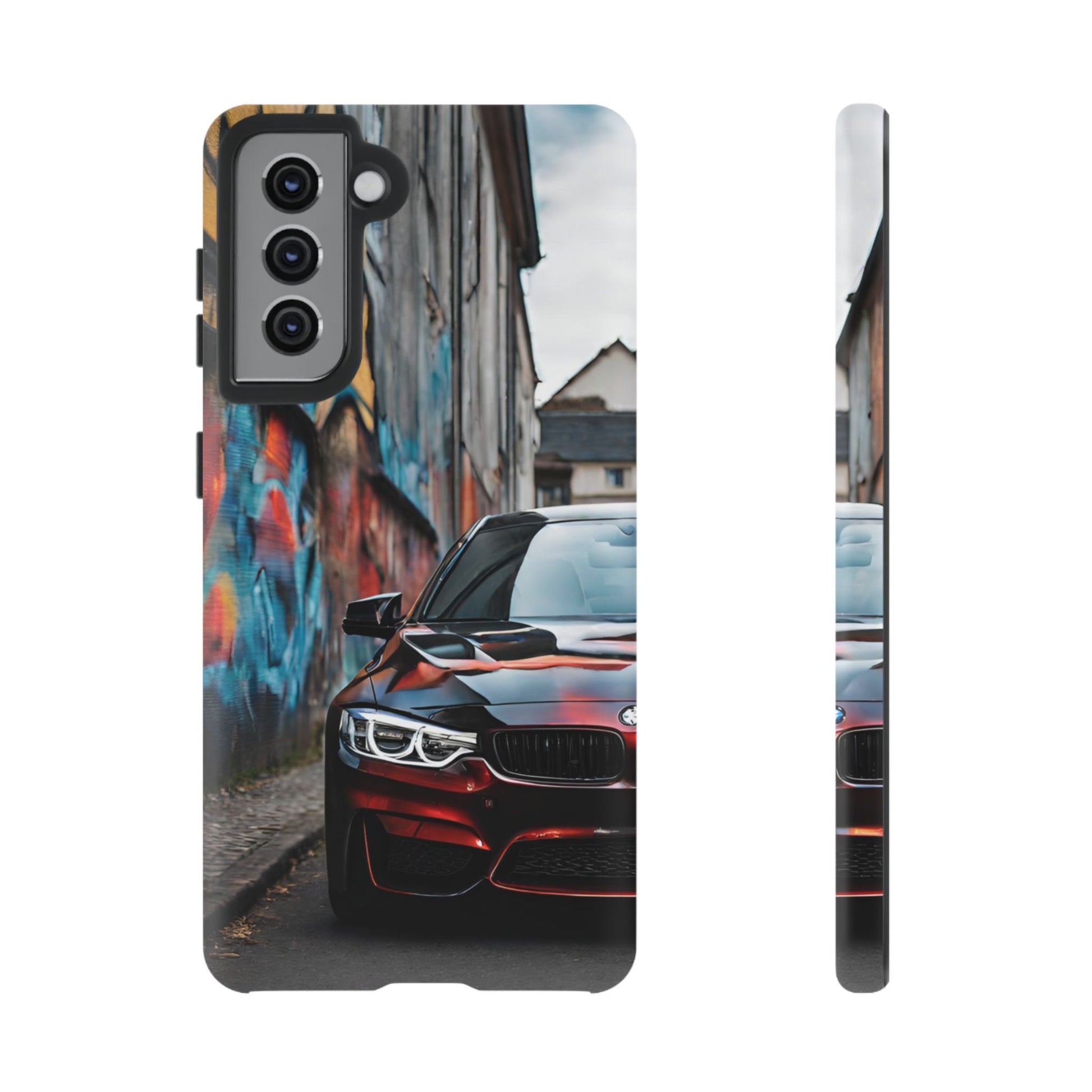 BMW M3/M4-Dual Layer Ultra Tough Phone Case Samsung Galaxy S21 Matte Printify by The Night Shift Automotive Apparel