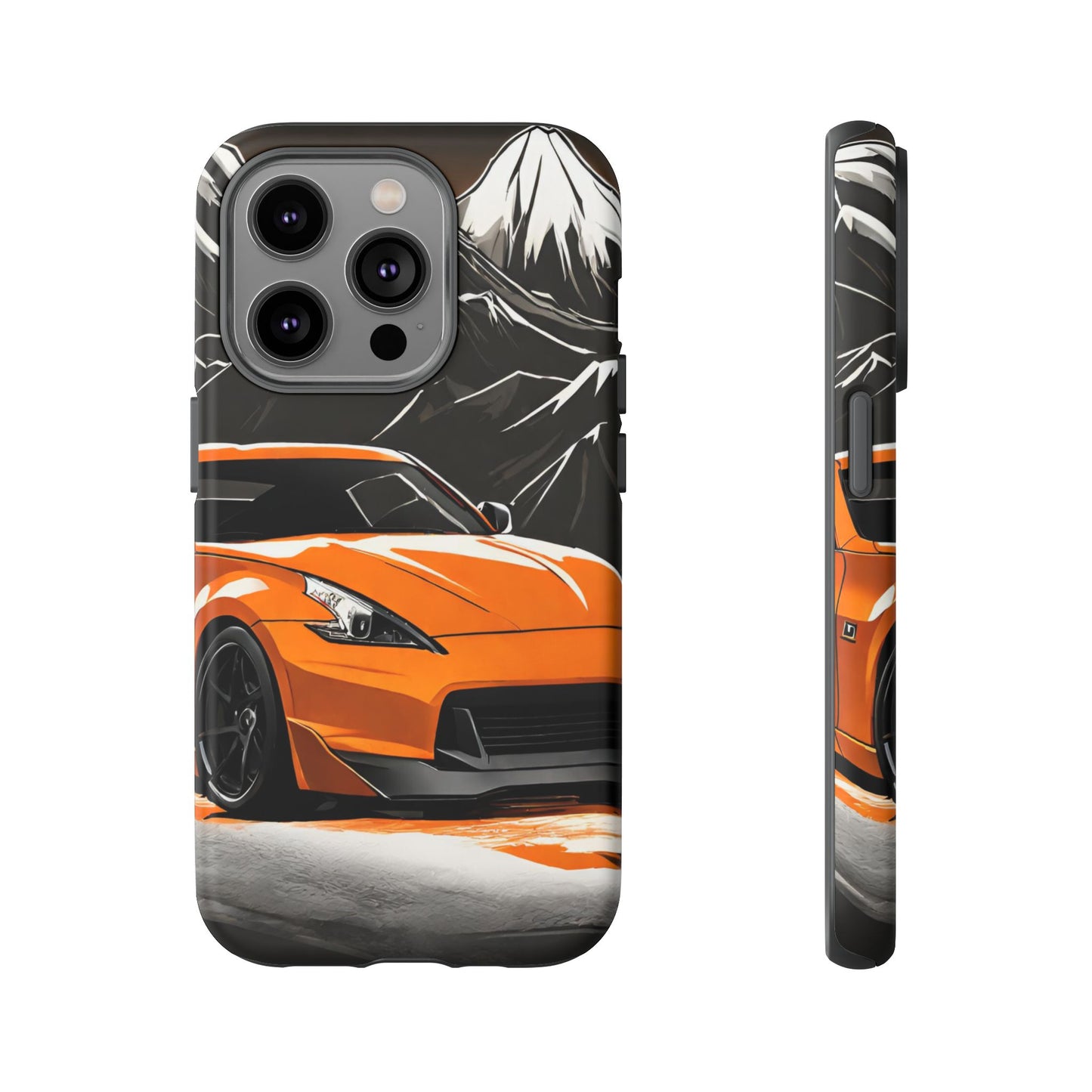 Nissan 370Z Mt Fuji-Dual Layer Ultra Tough Phone Case Printify by The Night Shift Automotive Apparel