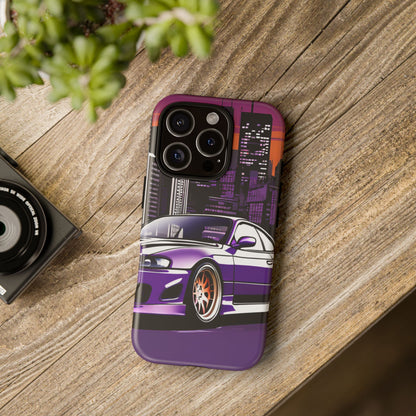 Nissan 240sx S15-Dual Layer Ultra Tough Phone Case iPhone 16 Pro Matte Printify by The Night Shift Automotive Apparel