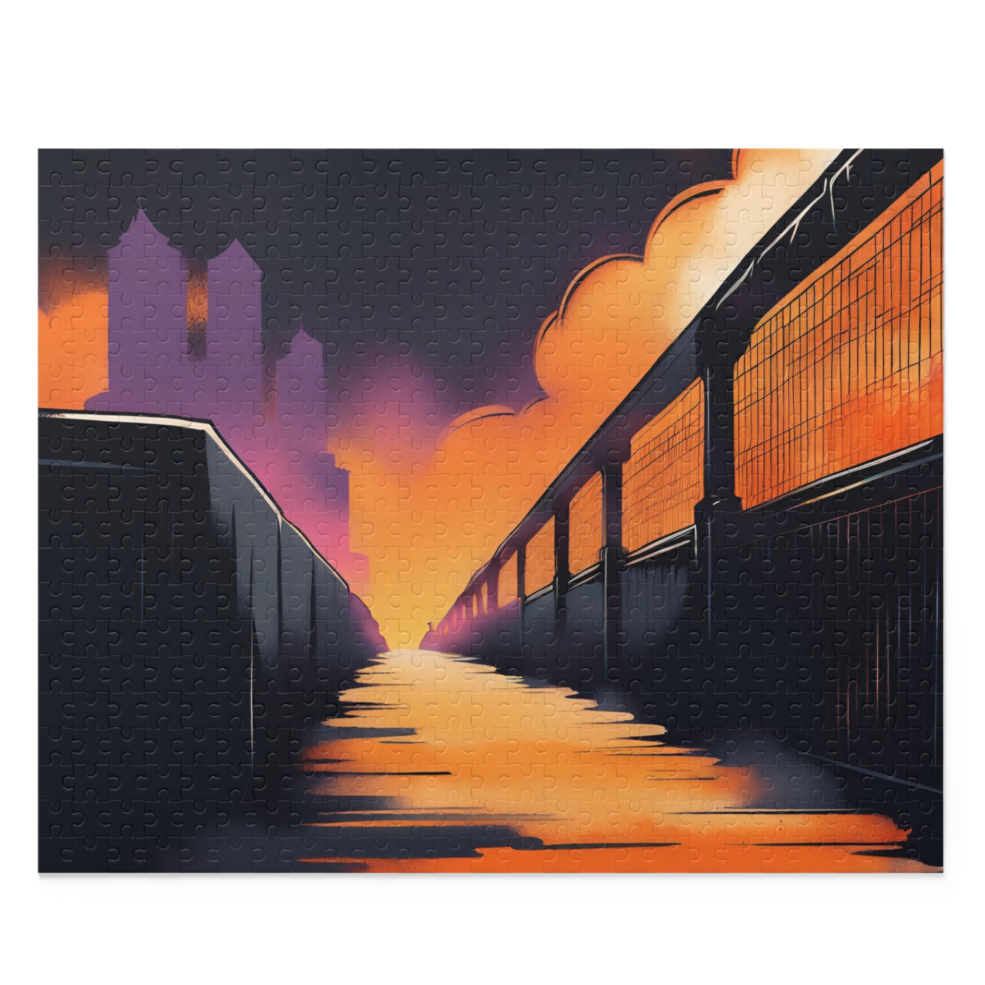 Puzzle (500-Piece) 20" × 16" (500 pcs) Printify by The Night Shift Automotive Apparel