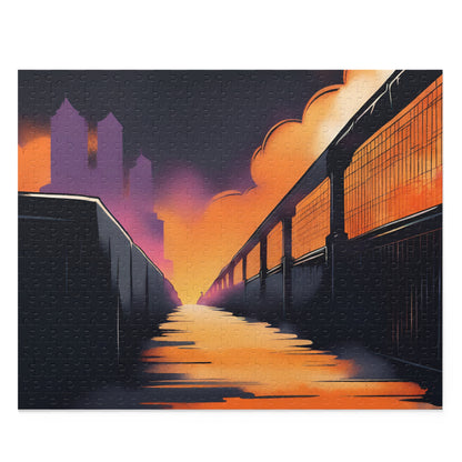 Puzzle (500-Piece) 20" × 16" (500 pcs) Printify by The Night Shift Automotive Apparel