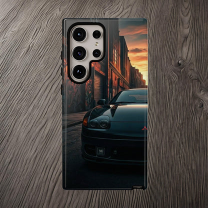 Mitsubishi 3000GT VR4 Street Life-Dual Layer Ultra Tough Phone Case Samsung Galaxy S24 Ultra Glossy Printify by The Night Shift Automotive Apparel