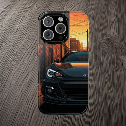 Subaru BRZ Street Life-Dual Layer Ultra Tough Phone Case Printify by The Night Shift Automotive Apparel