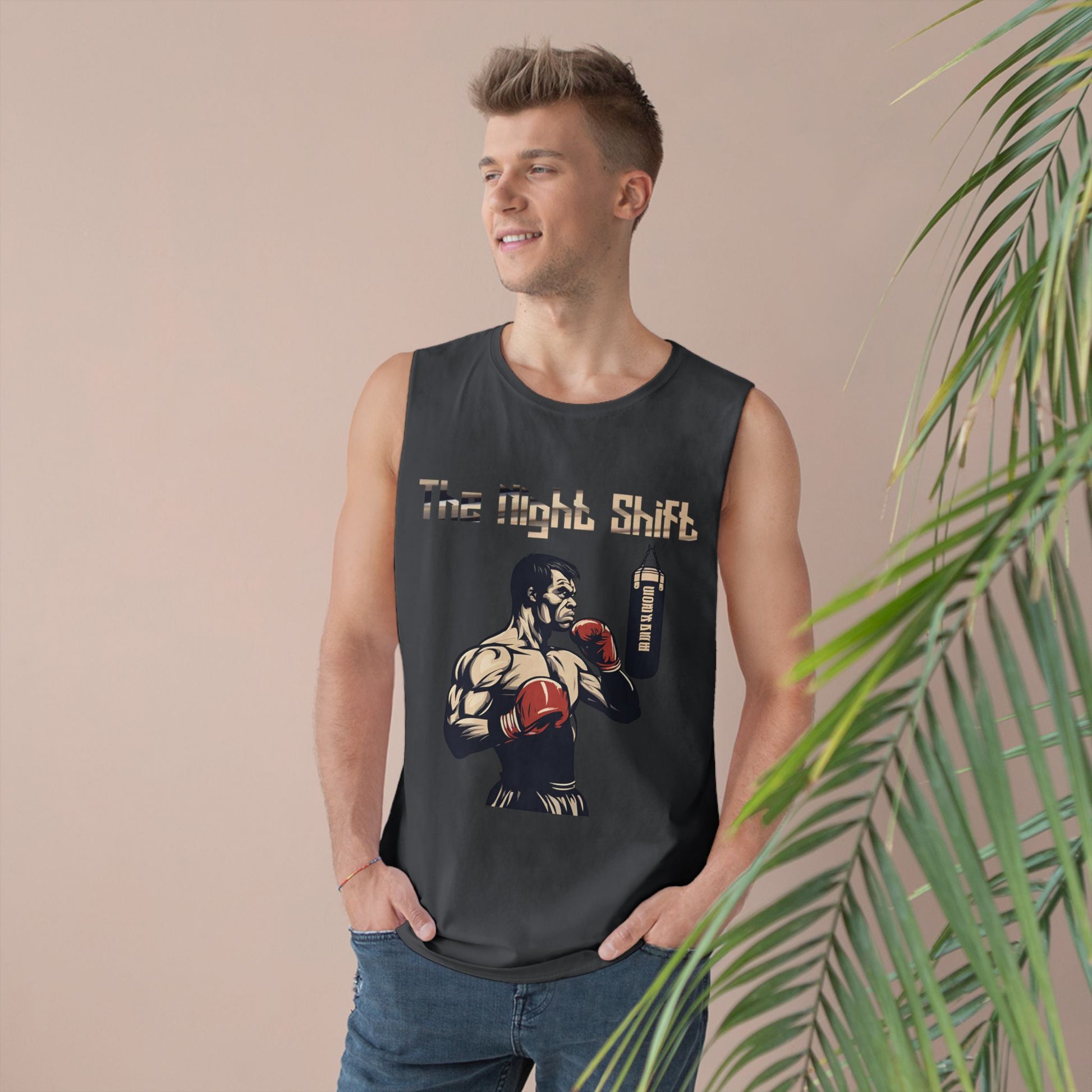 Boxing Champ - Premium Unisex Barnard Tank Top Printify by The Night Shift Automotive Apparel