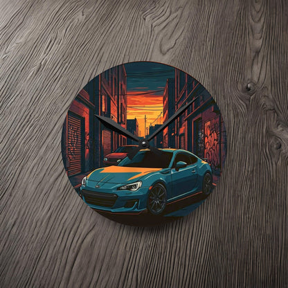 Toyota GT86 Street Life-Acrylic Wall Clock