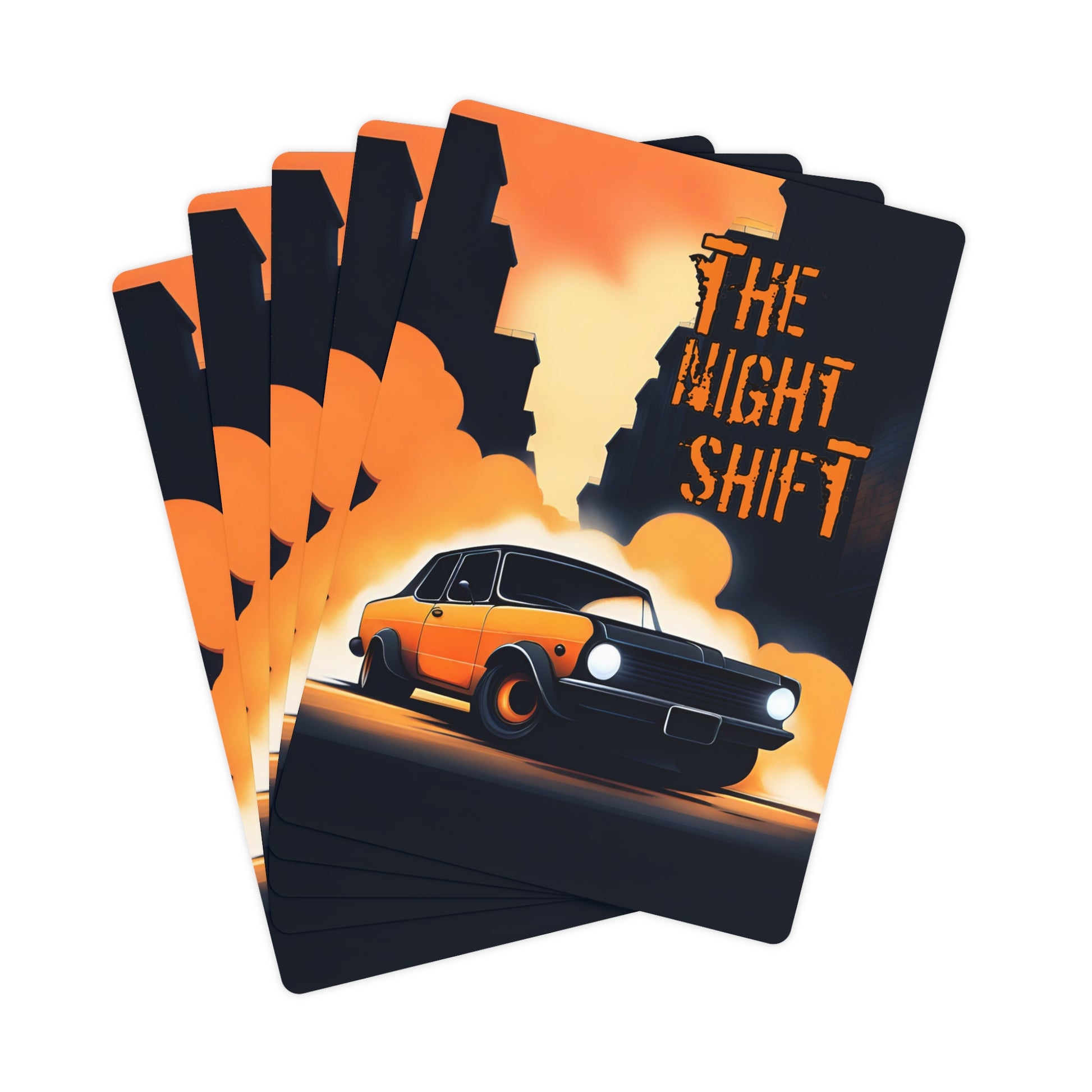 Poker Cards Printify by The Night Shift Automotive Apparel
