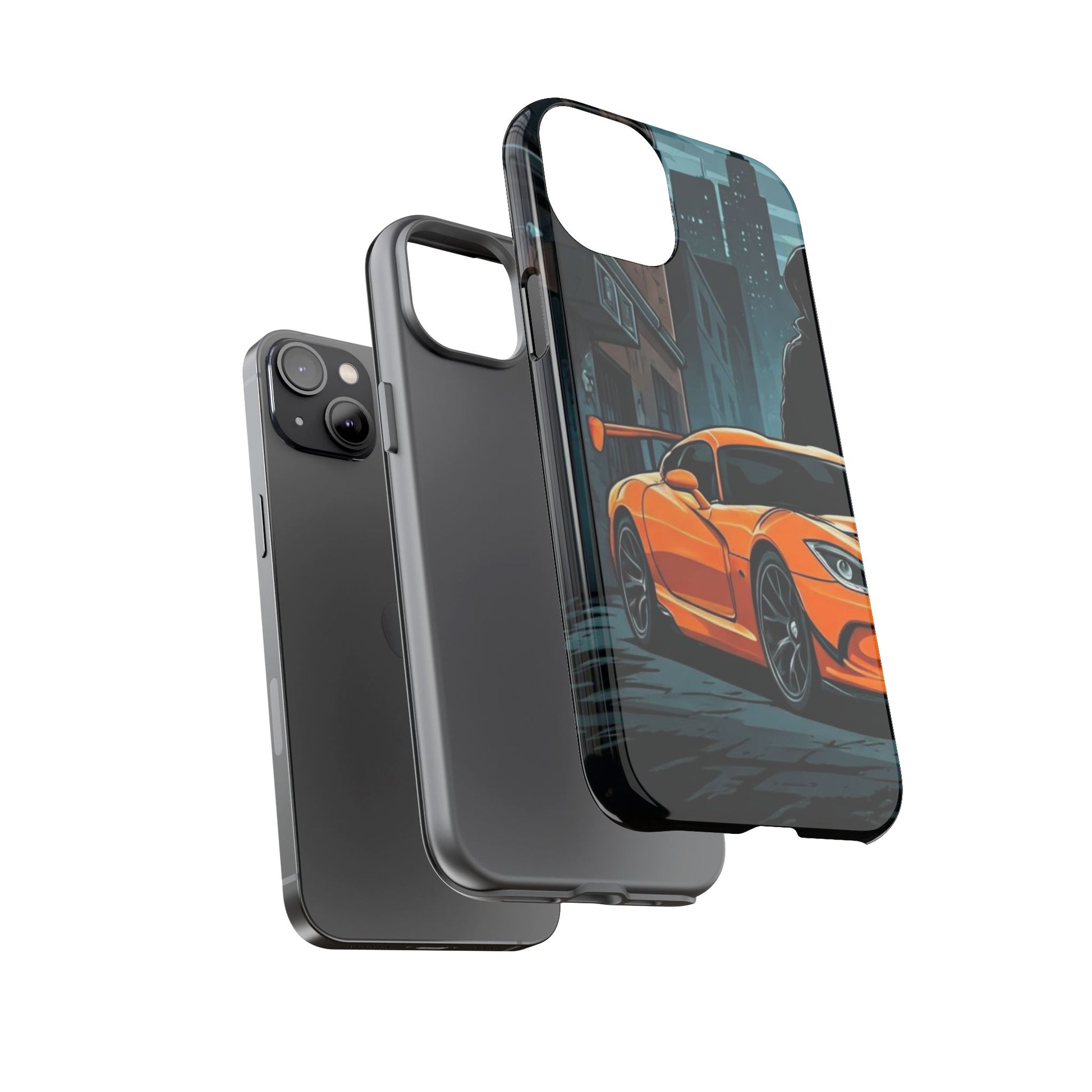 Dodge Viper SRT-10 Street Life-Dual Layer Ultra Tough Phone Case Printify by The Night Shift Automotive Apparel