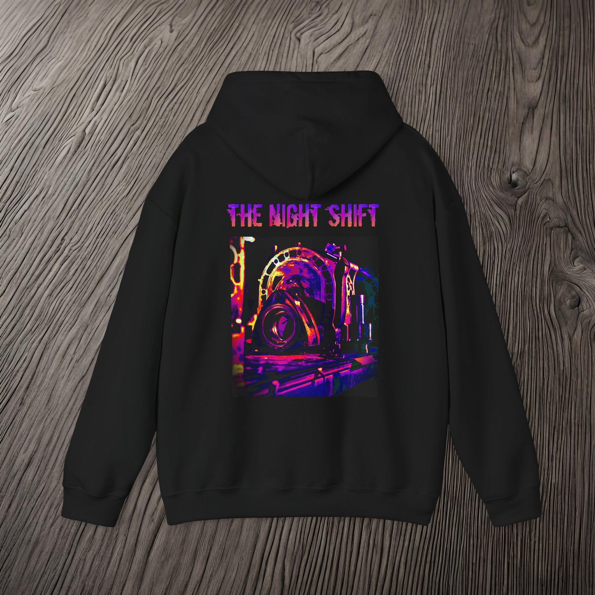 13B-REW Synthwave-Premium, Ultra Soft Unisex Hoodie Printify by The Night Shift Automotive Apparel