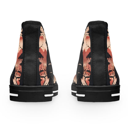 The Night Shift-Women's Canvas High Tops
