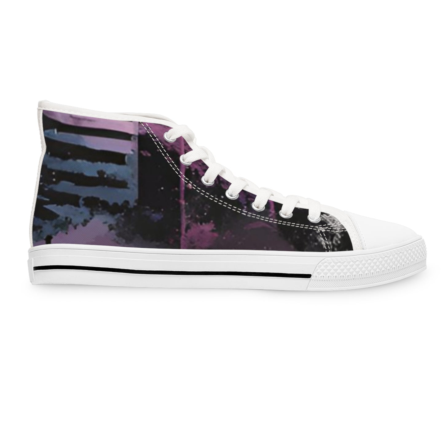 The Night Shift-Women's Canvas High Tops